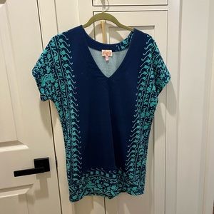 Plenty by Tracy Reese knit tunic/swimsuit cover up